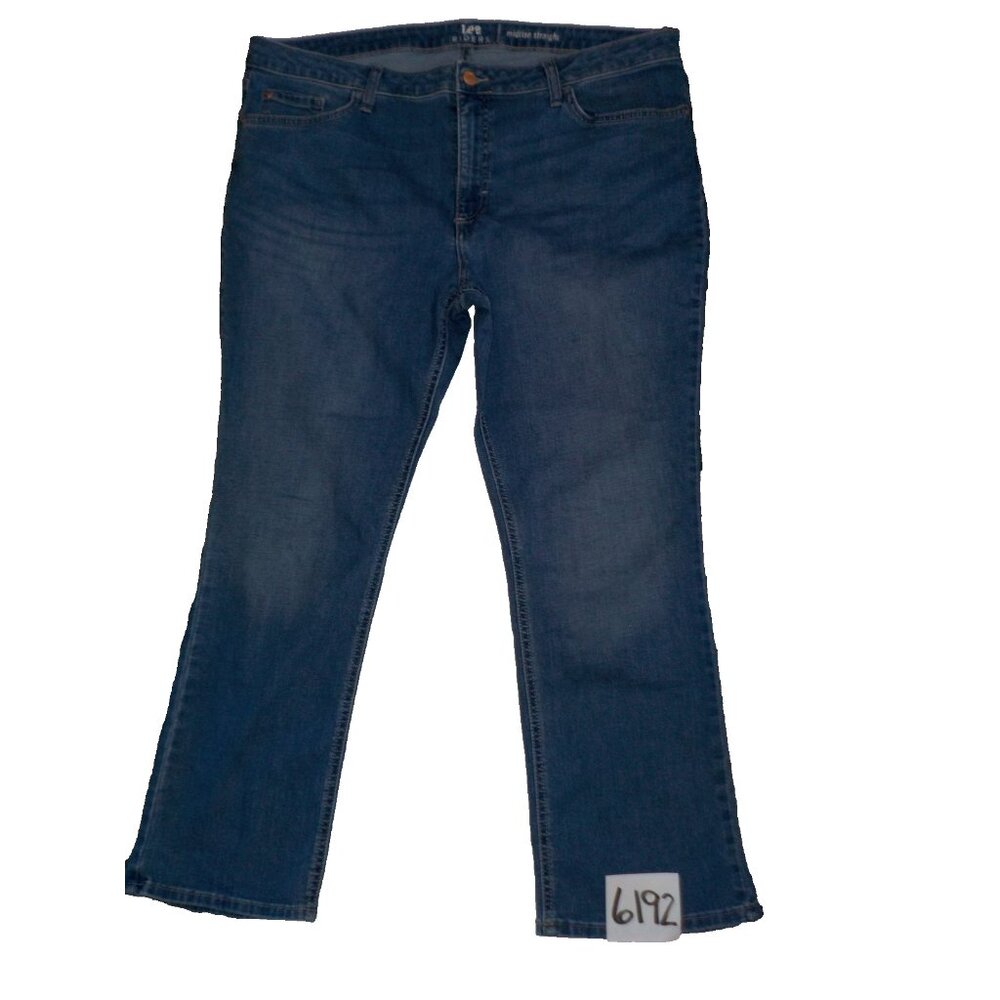 Lee Riders Midrise Straight Style 1STMFW5 Women's Size 20P (40x28)